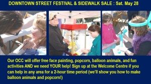 sidewalk sale